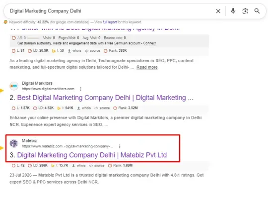 digital marketing company glance