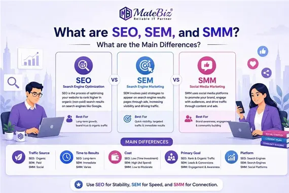 SEO, SEM & SMM