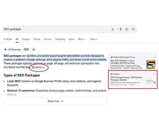 SEO Services glance