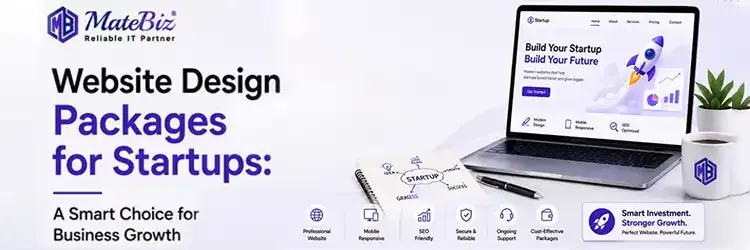Website design packages for startups