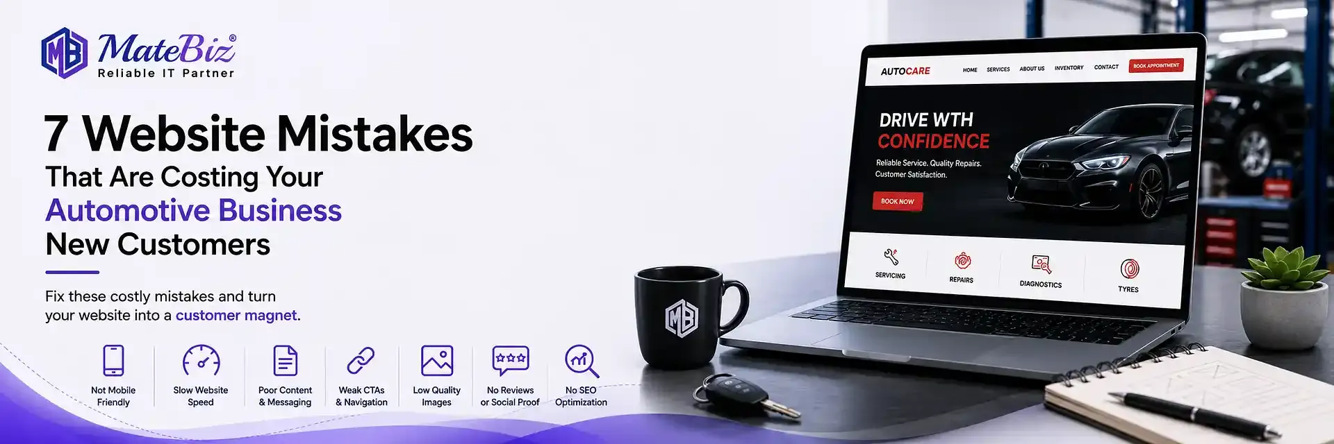 automotive website mistakes