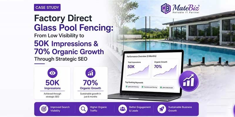 factory direct glass pool fencing case study