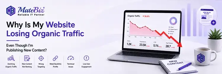 website losing traffic